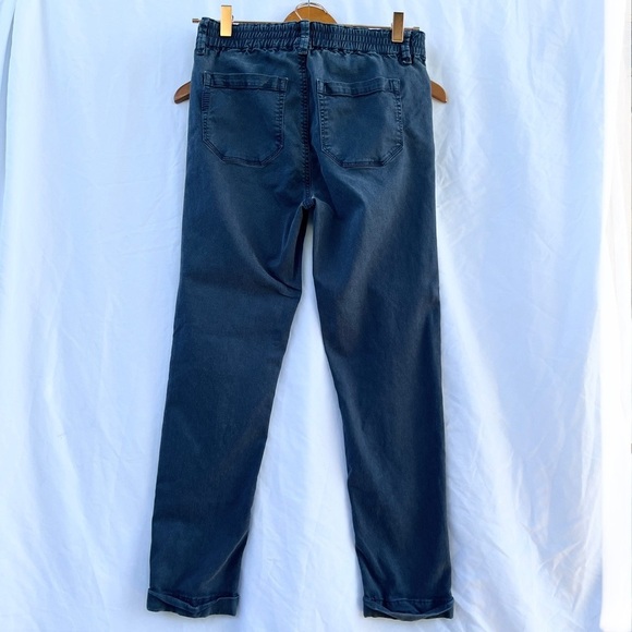 PAIGE | CHRISTY CHINO DRAWSTRING PANTS IN FRENCH NAVY SIZE 25 - Picture 7 of 7